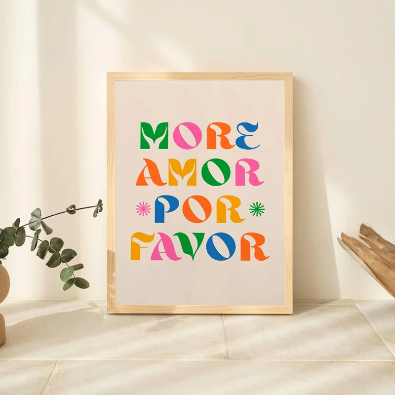 Nordic Fashion Women Pink Minimalism Colorful Text Feminist Retro Poster Canvas Paintings Wall Art Pictures Dormitory Home Decor
