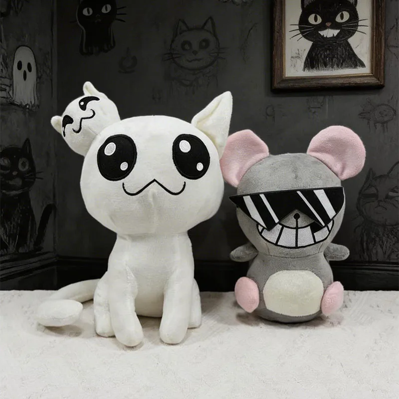 

New product Mewgenics Meow Meow combines game merchandise with doll toys, featuring a radical mouse and double-headed cat mercha