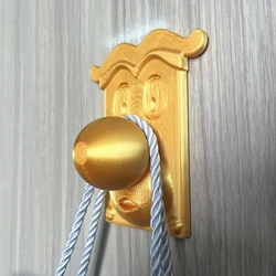 Creative Cartoon Cute Personality Doorknob Wall Hooks Decoration Door Handle Wall Hook Kitchen bathroom towel rack Sticky hook