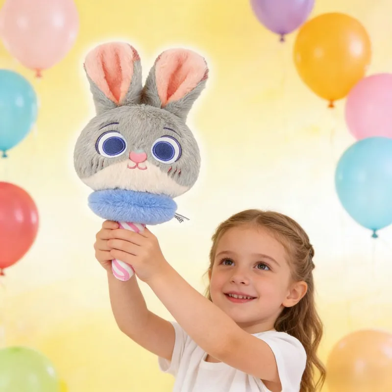 21 センチメートルホットディズニーアニメズートピア 2 綿菓子の形のぬいぐるみ漫画のキャラクターニックジュディ創造性ぬいぐるみギフト