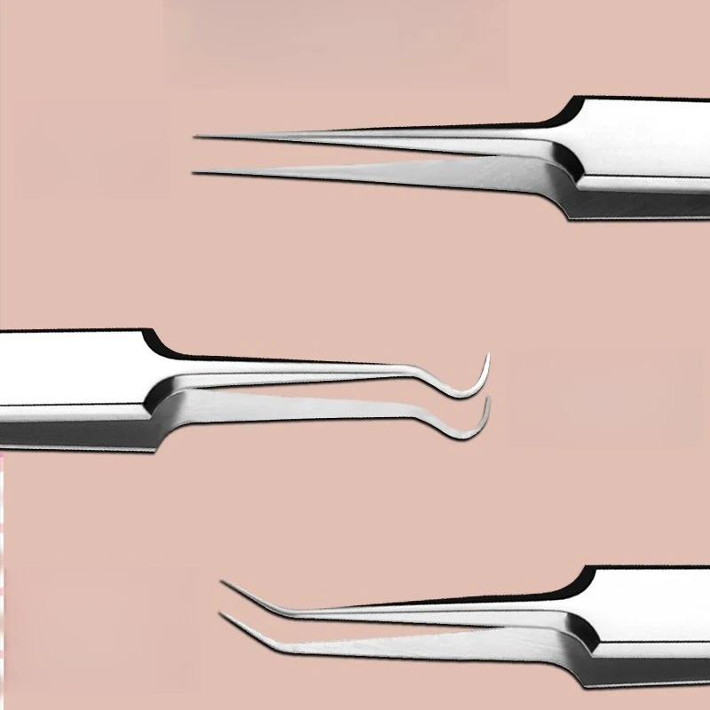 Rvs Acne Verwijdering Naalden Puistje Comedondrukker Gereedschap Dots Cleaner Pore Cleaner Diepe Reiniging Gezicht Huidverzorging Tool