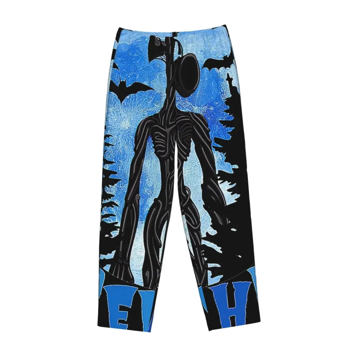 

Женские пижамные брюки с карманами в стиле мультфильмов, хоррор-фильмов и крипипасты, с изображением Сирен-Хеда, для дома и сна