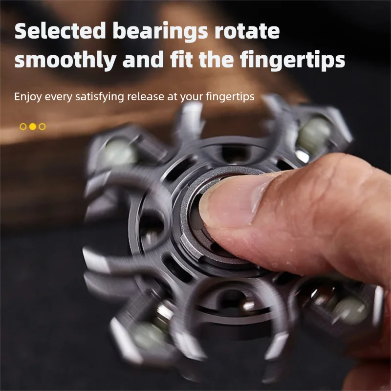Creative Alloy Mech Fidget Toys Hand Spinner Antistress Adult Sensory Toys Linkage Fidget Spinners Gyro Stress Relief Toys Gifts