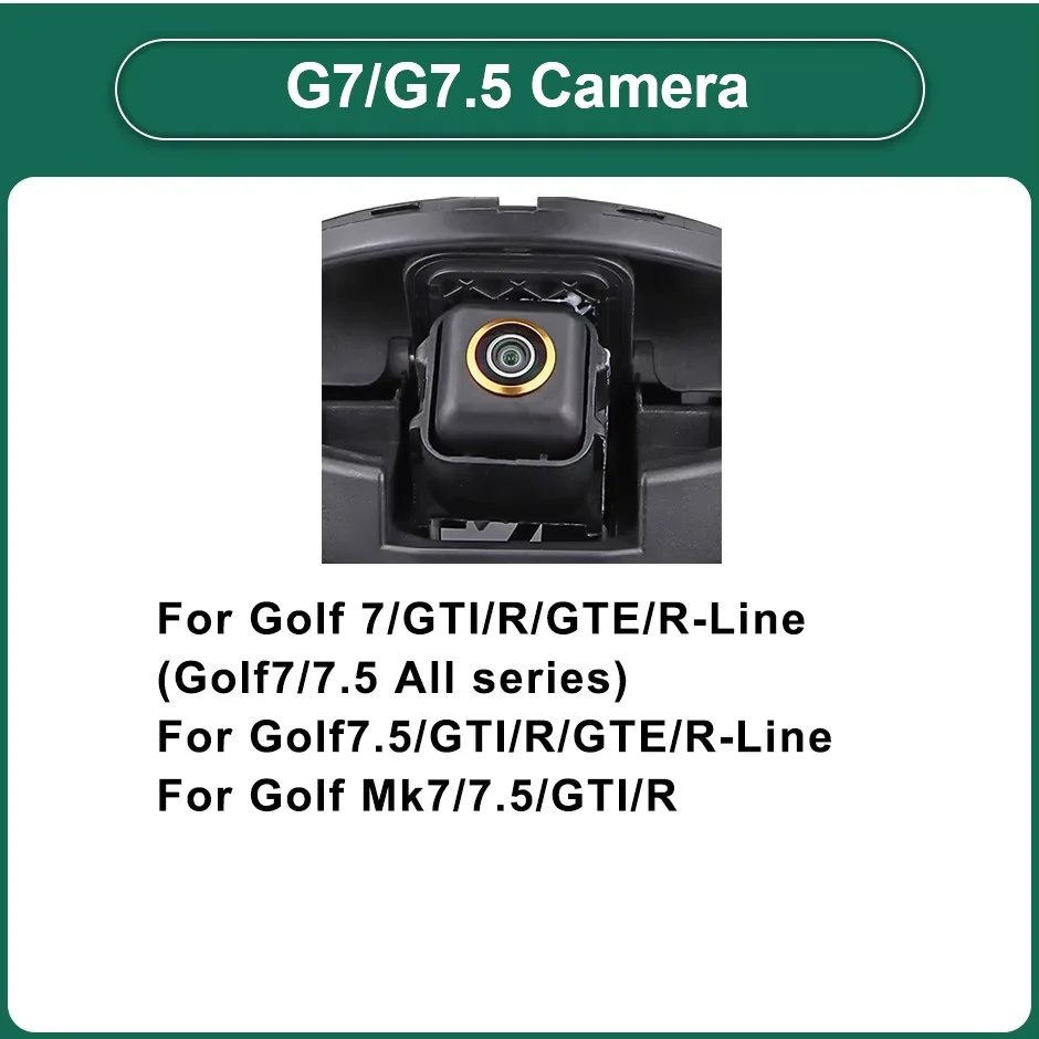 170 °   AHD 1080P Flip Emblem Achteruitrijcamera Reverse Backup Camera Voor VW Golf 6/7/8 Polo CC Kever Magotan B6 B7 B8 EOS T-roc Passat
