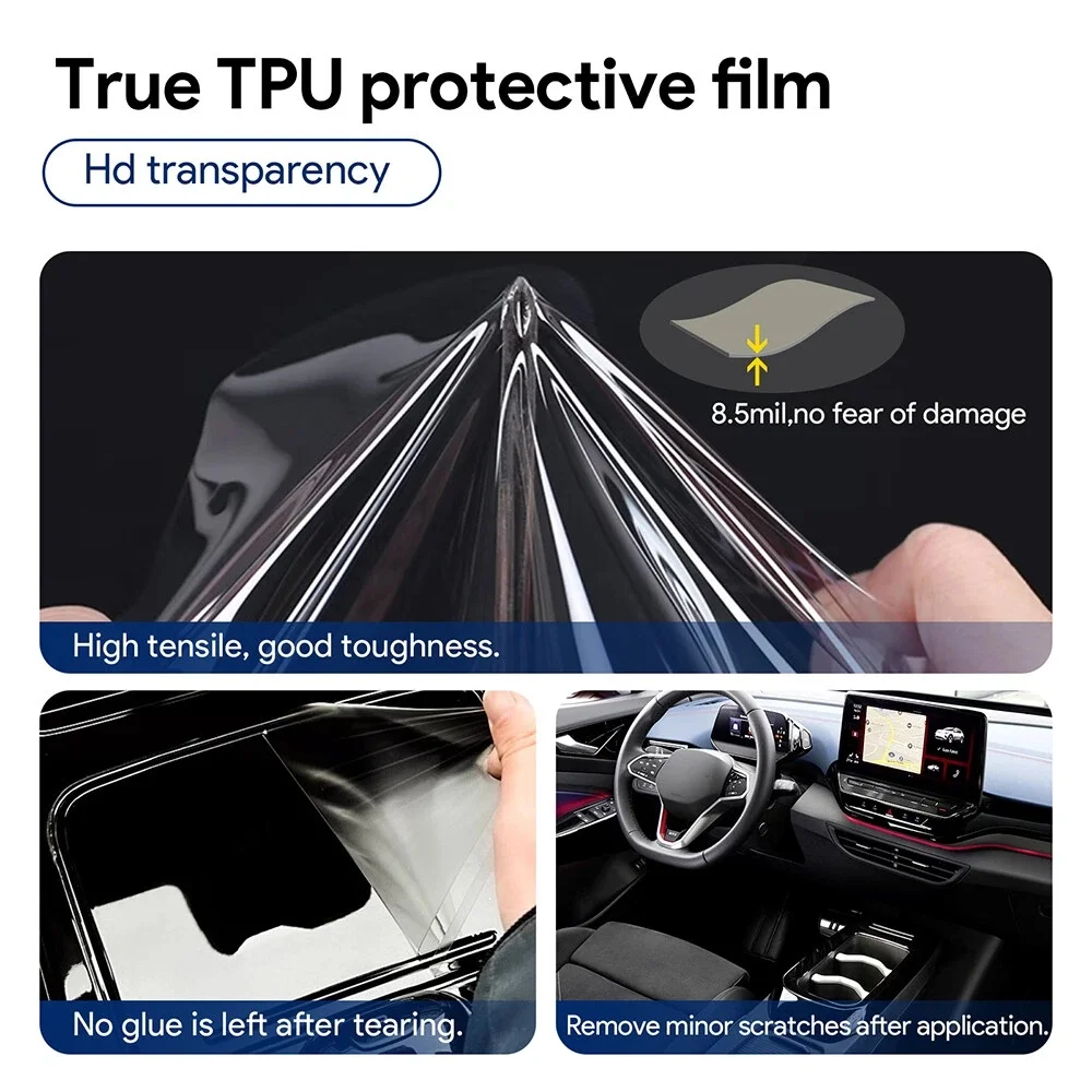 Tpu Transparent Film for Lexus  GS 2012-2016 Car Interior Protection Sticker Center Console Gear Dashboard Navigation Door Panel