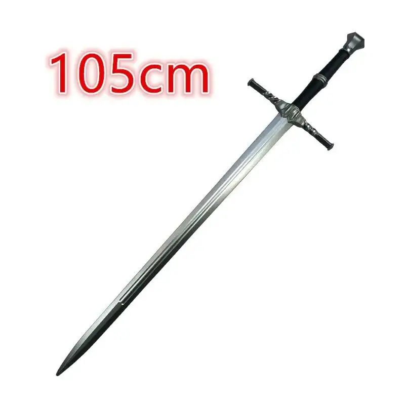 1:1 Anime cosplay Geralt of Rivia sword New Exotic Beasts sword Weapon Prop Role Play PU Model Toy Prop 105cm