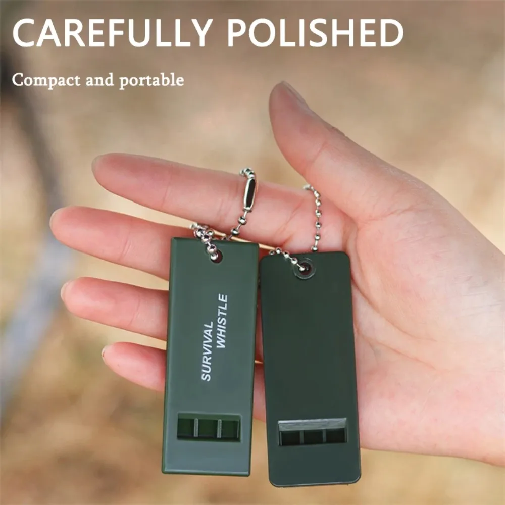 صفارة إنقاذ السلامة المحمولة، صفارة إنقاذ مناسبة للأنشطة الخارجية مثل التخييم والمشي لمسافات طويلة هي عنصر أمان أساسي #4