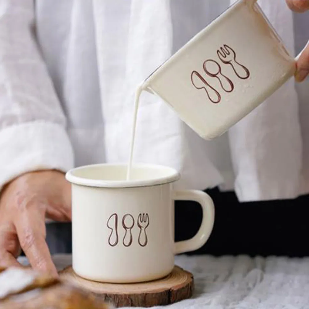 

1Pcs Measuring Cup with Graduated Scale Heat Resistant Baking Kitchen Utensil for Liquid Sugar Flour Coffee Milk Tea