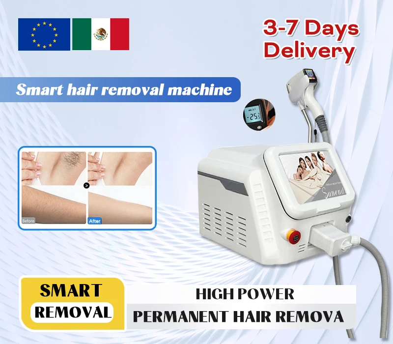 High Quality depiladora Professional Diode Laser Hair Removal Machine Laser 808 aesthetic medicine laser machine Salon Use