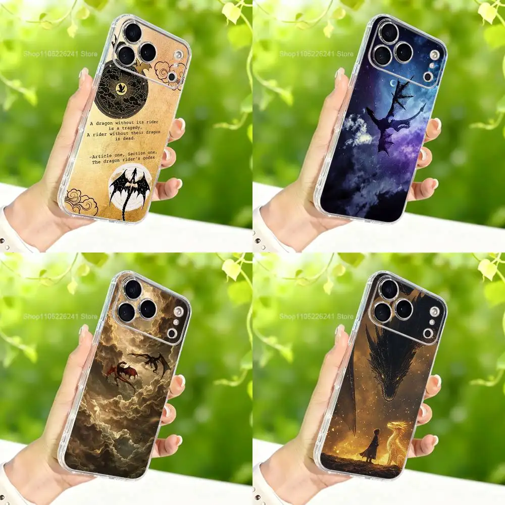 

Cool F-Fourth W-Wing Novel Phone For iPhone 14,13,12,11,17,16,15,Pro,X,XS,XR,SE,Max,Plus,Mini Transparent Soft Cover