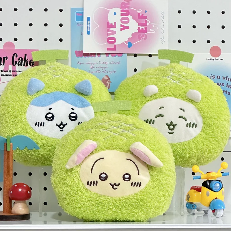 Hami Melon SeriesHachiware Plushies encantador almohada Chiikawa estilo japonés relleno Anime Kawaii Plushies muñeca Usagi regalo de Navidad
