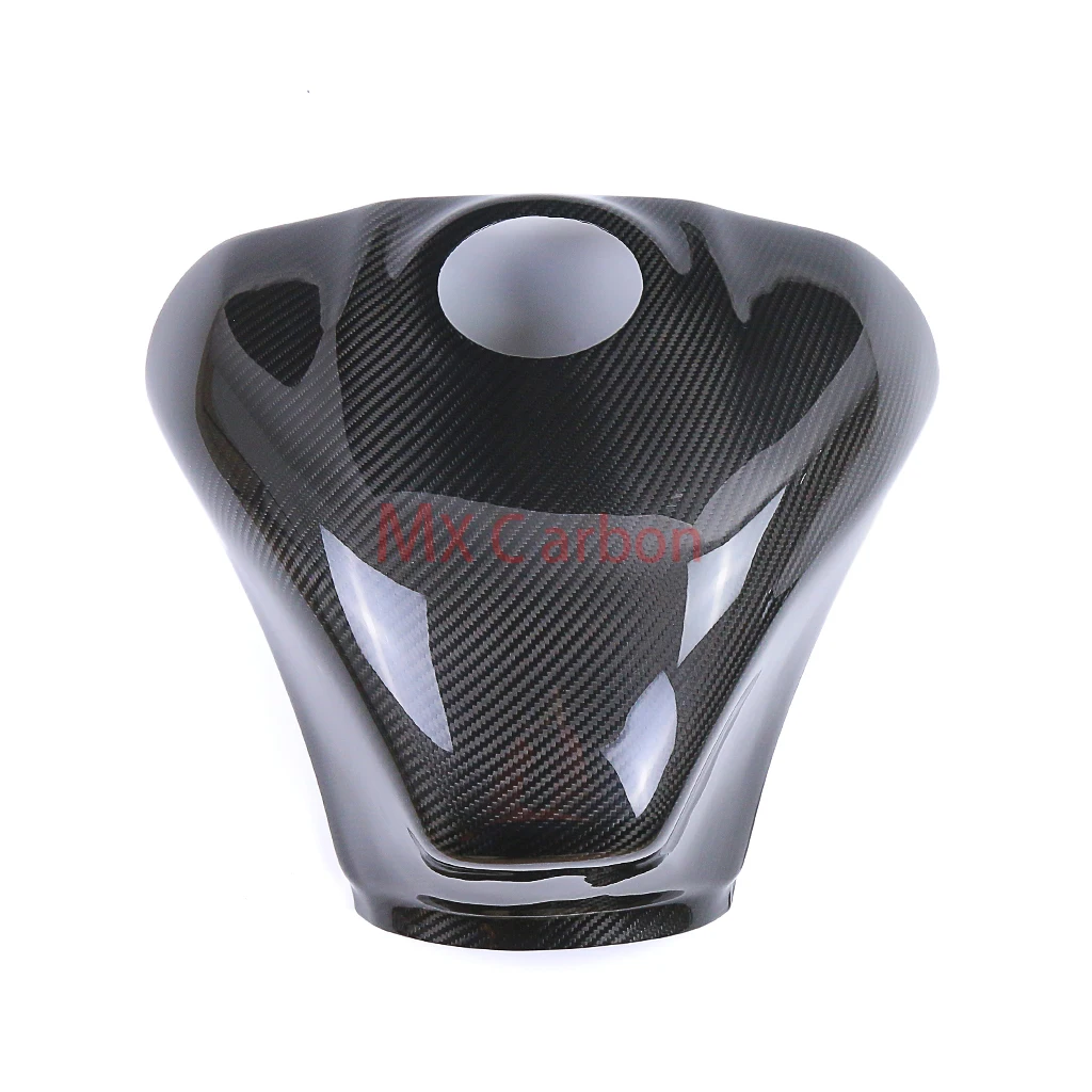 For Kawasaki ZX-10R 2011+ ZX-10RR 2016+ SE 2019+100% 3K Full Carbon Fiber Tank Cap Cover Motorcycle Accessories Modification