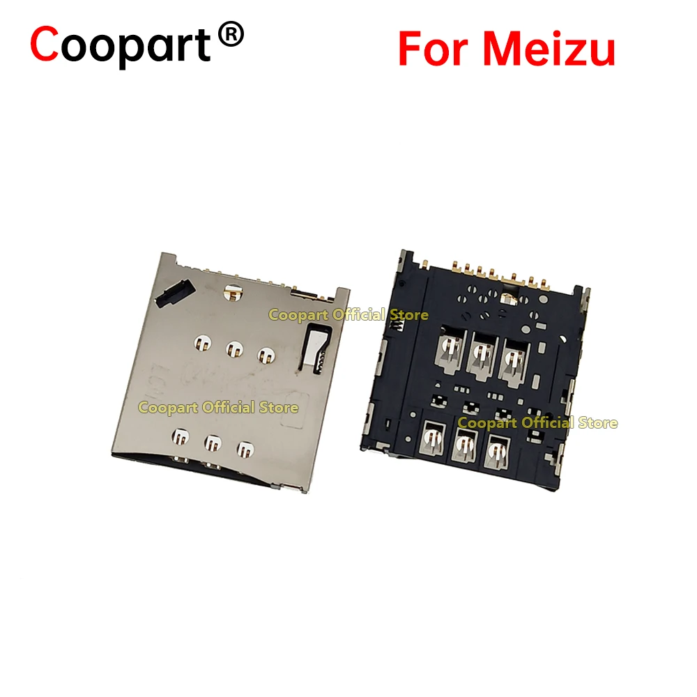 Coopart New SIM Card Reader Holder Connector Socket Slot Tray replacement for Meizu MX4 Pro MX3 MX2 MX4