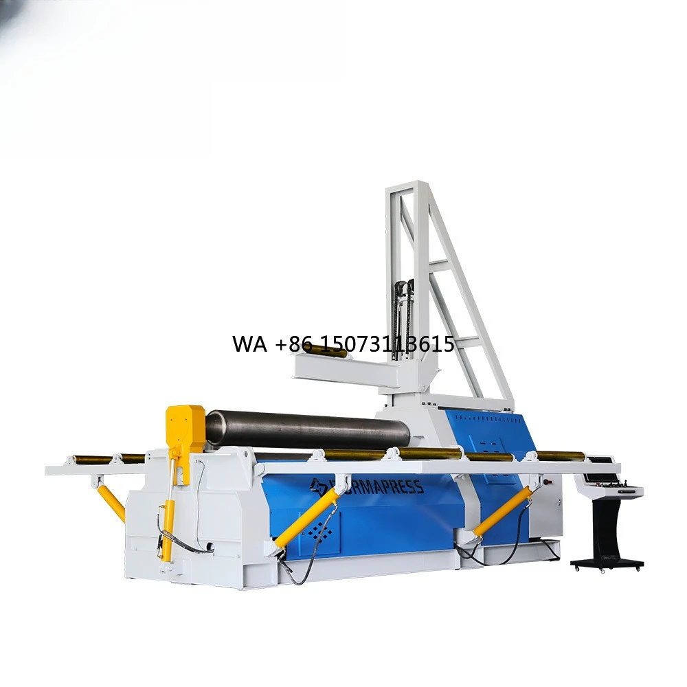 CNC 4-Roller Plate Bending Machine W12CNC-20*2500 with Hydraulic Control