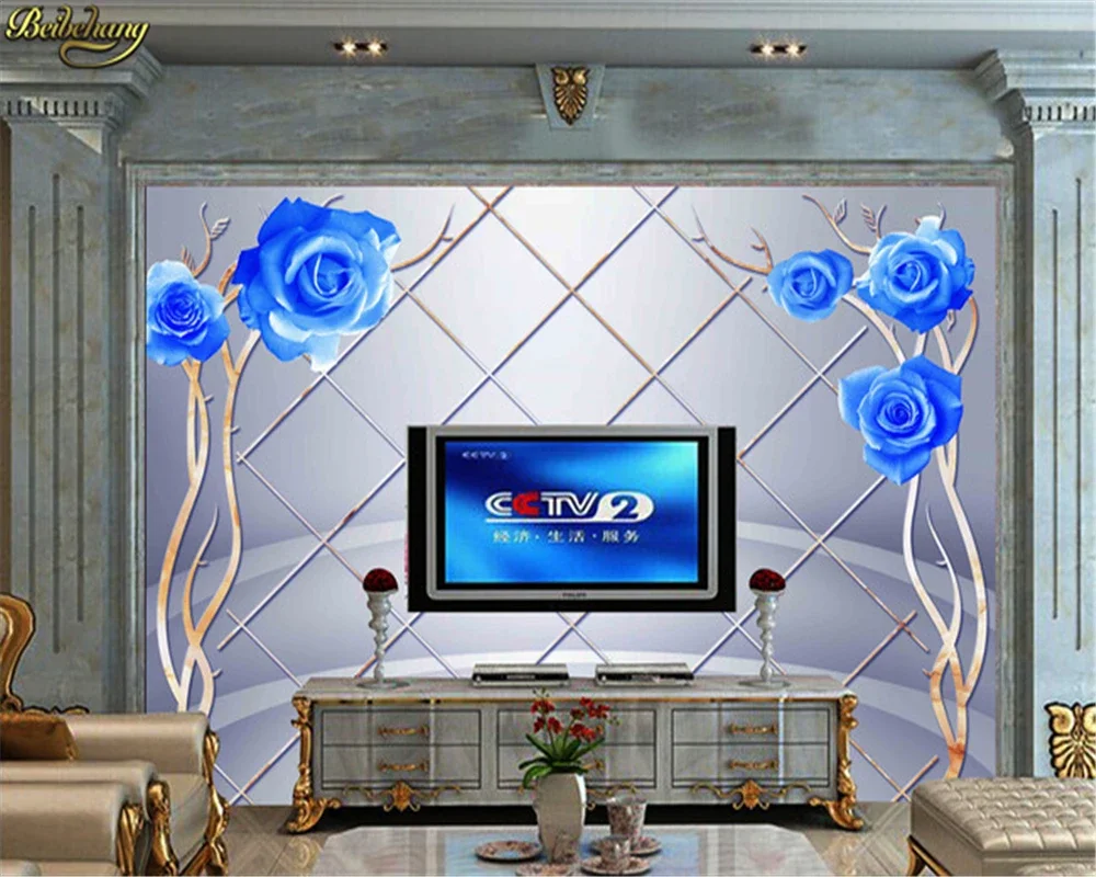 Custom mural wallpaper TV backdrop sofa three-dimensional space expan papel de parede 3d photo wallpaper wall paper Stickers