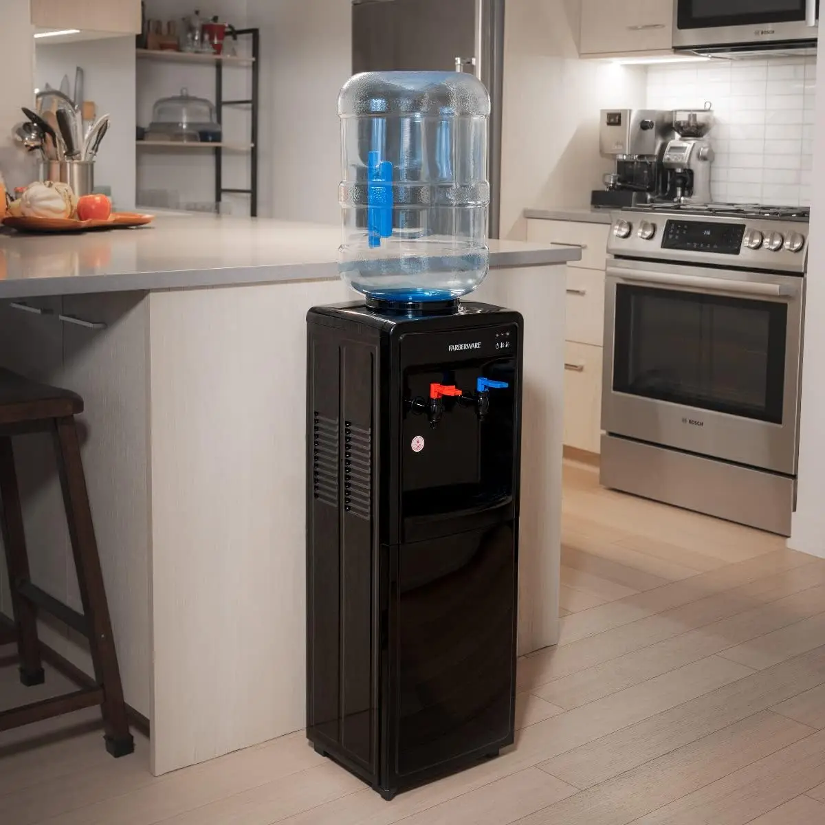 Freestanding Hot and Cool Water Cooler Dispenser