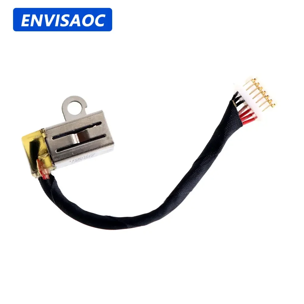 Conector de Alimentación CC para Laptop HP HSN-Q31C HSN-Q21C HSN-Q27C Zhan 66 ProA Chromebook 13 14 G4, Cable Flexible de Carga DC-IN