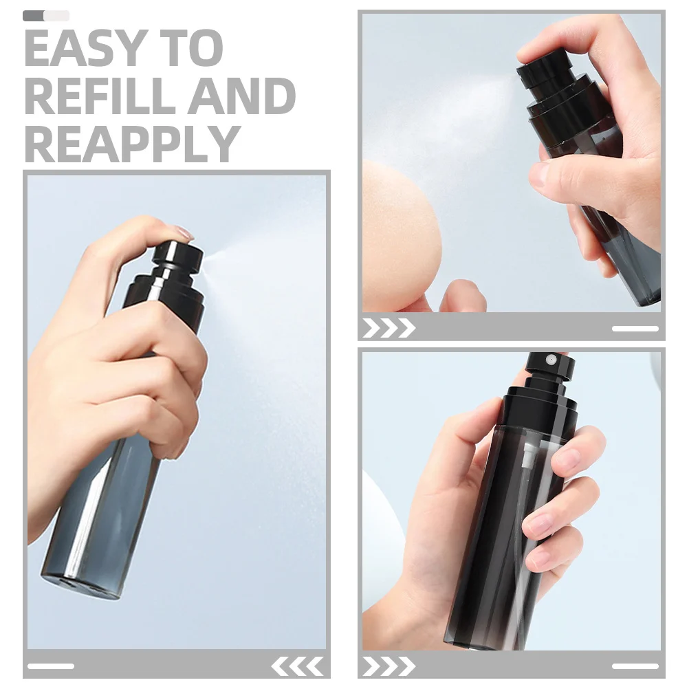 

3pcs Empty Spray Bottles Travel Size Portable Refillable Mini Sprayer For Essential Oils Perfume Cosmetics Face Mist Small