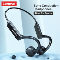 Lenovo X4 Bone Conduction Wireless Bluetooth Earphone Sport Running IPX5 Waterproof Headphone Standby Headset with Mic