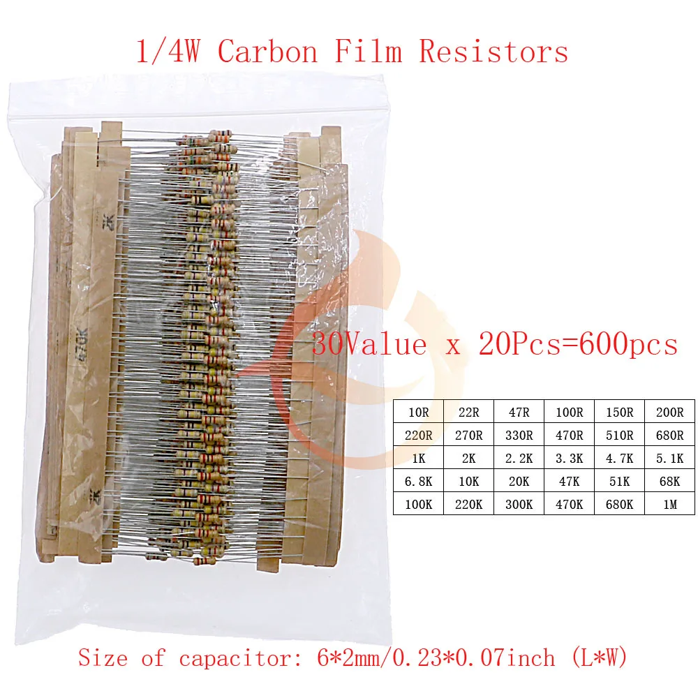 Variant: 0.25W x 600pcs