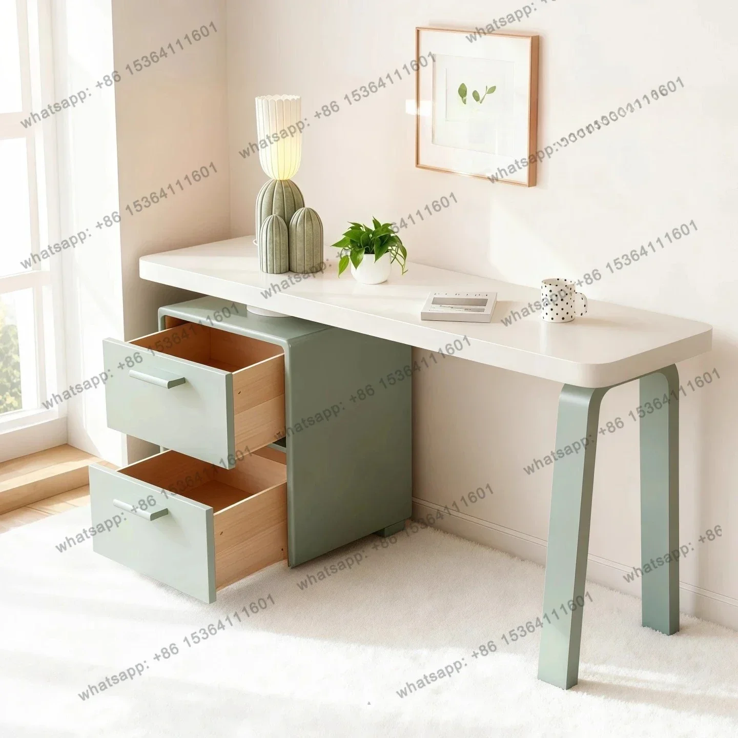 

H1 Modern Painting Desk Home Desk Writing Desk Modern Simple Computer Study Table