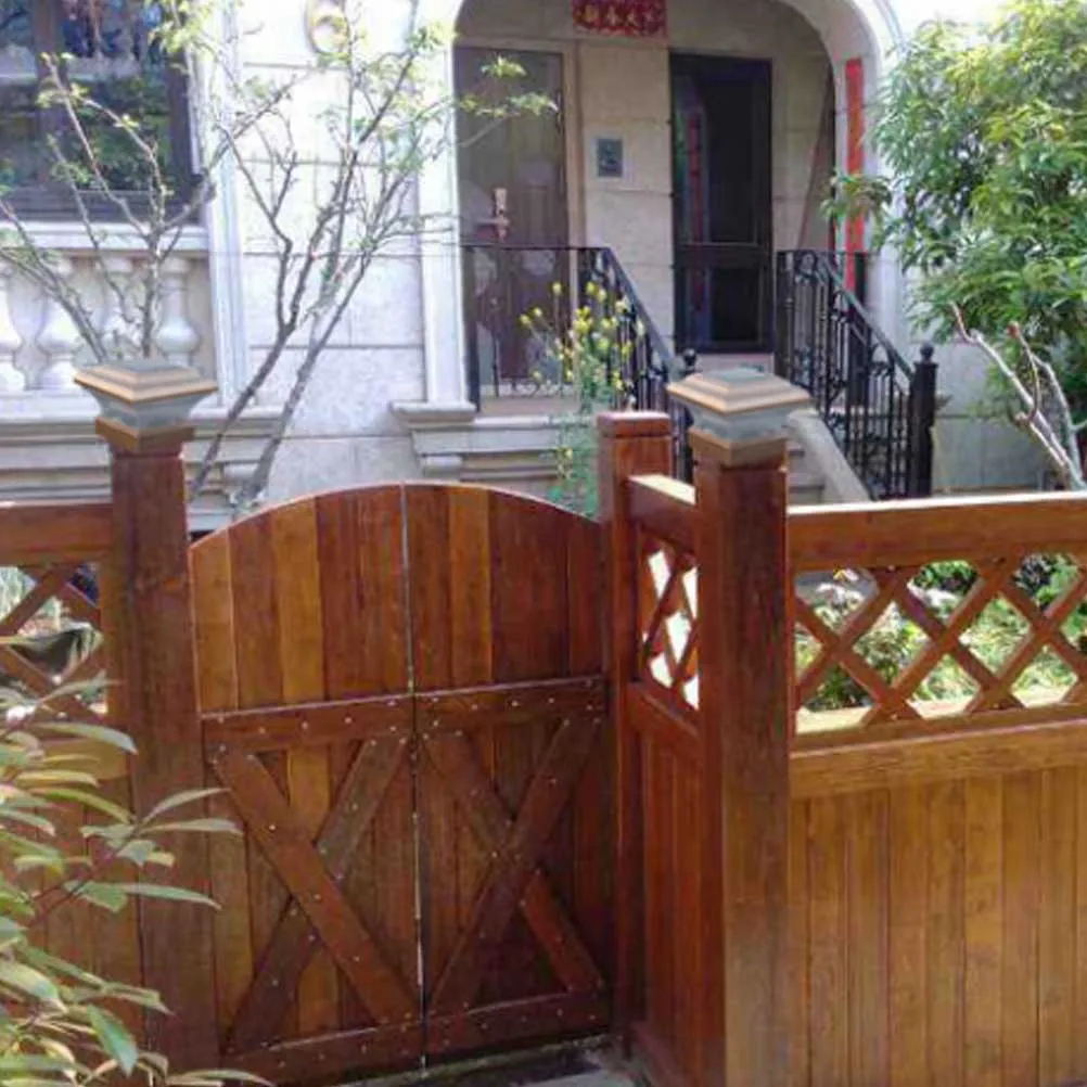 Solar Column Lamp Outdoor Solar Light for Fence Post Garden Lighting Waterproof Energy Saving Environment Friendly