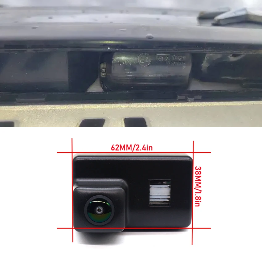 Car Parking Rear View Camera Reverse Camera NTSC License Plate Light Camera For Citroen C3 Picasso C4 Picasso 2006~2013 2014