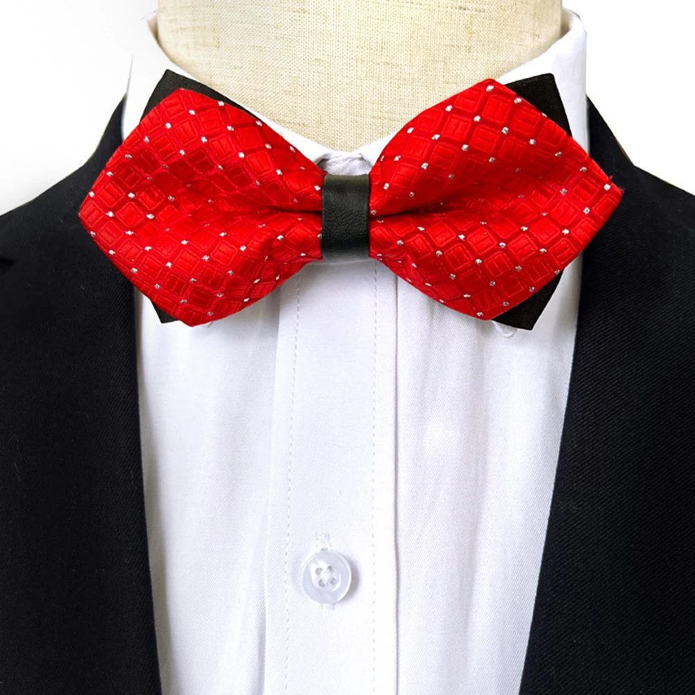 Pre Tied Bow Tie Necktie Banquet Daily Evening Party Convenient Fashion Formal Mens Skinny Slim Striped Wedding Fashion New