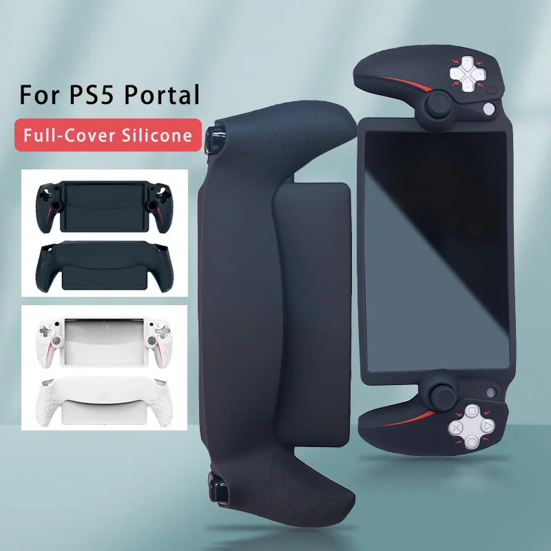 

Силиконовый защитный чехол для PS5 Portal, аксессуары, портативная игровая консоль с защитой от царапин, полный чехол для PlayStation 5 Portal