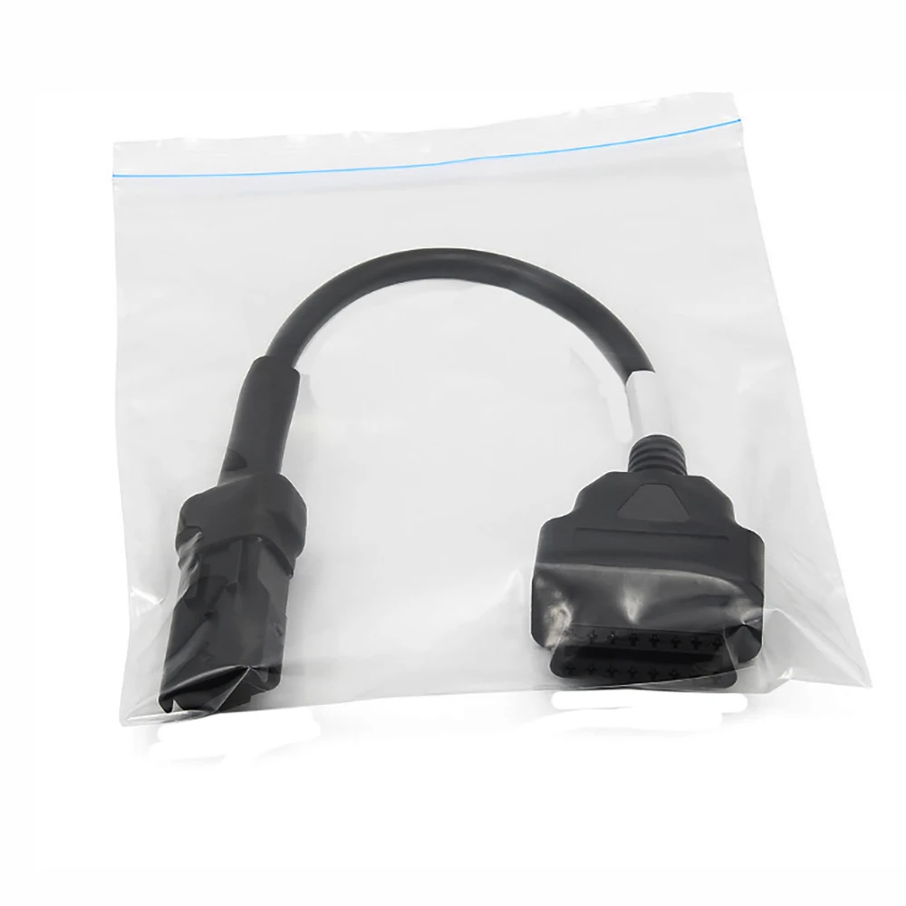 OBD Motorcycle Cable For Ducati 4 Pin Plug Cable Diagnostic Cable 4Pin to OBD2 16pin Adapter Motorcycle Accessories