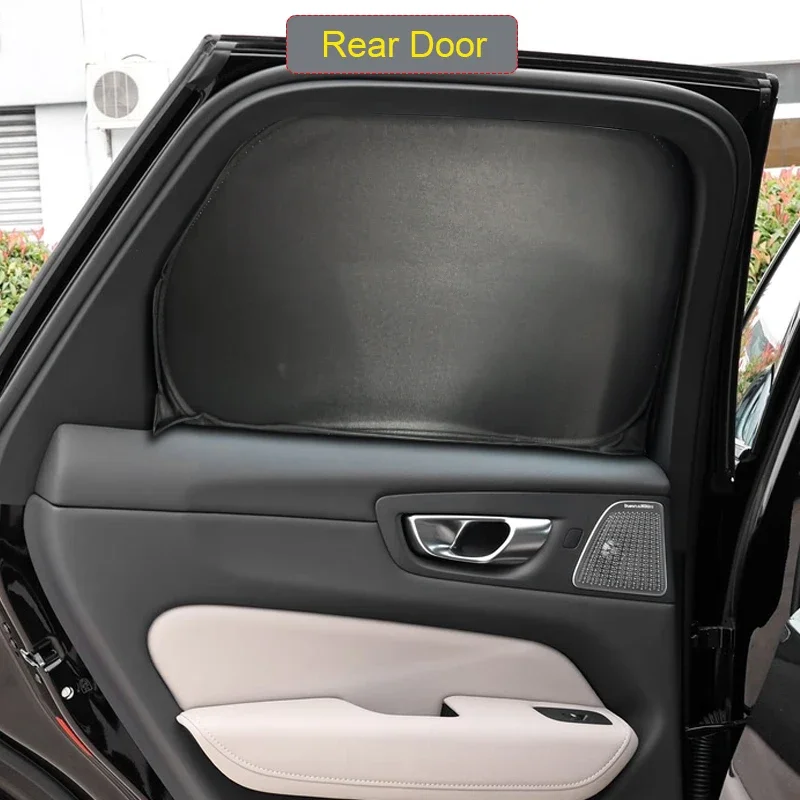 

Car Black Windows Privacy Sunshade Anti-UV Heat Insulation Protect Cover Interior Auto Accessories For VOLVO XC60 2015-Present