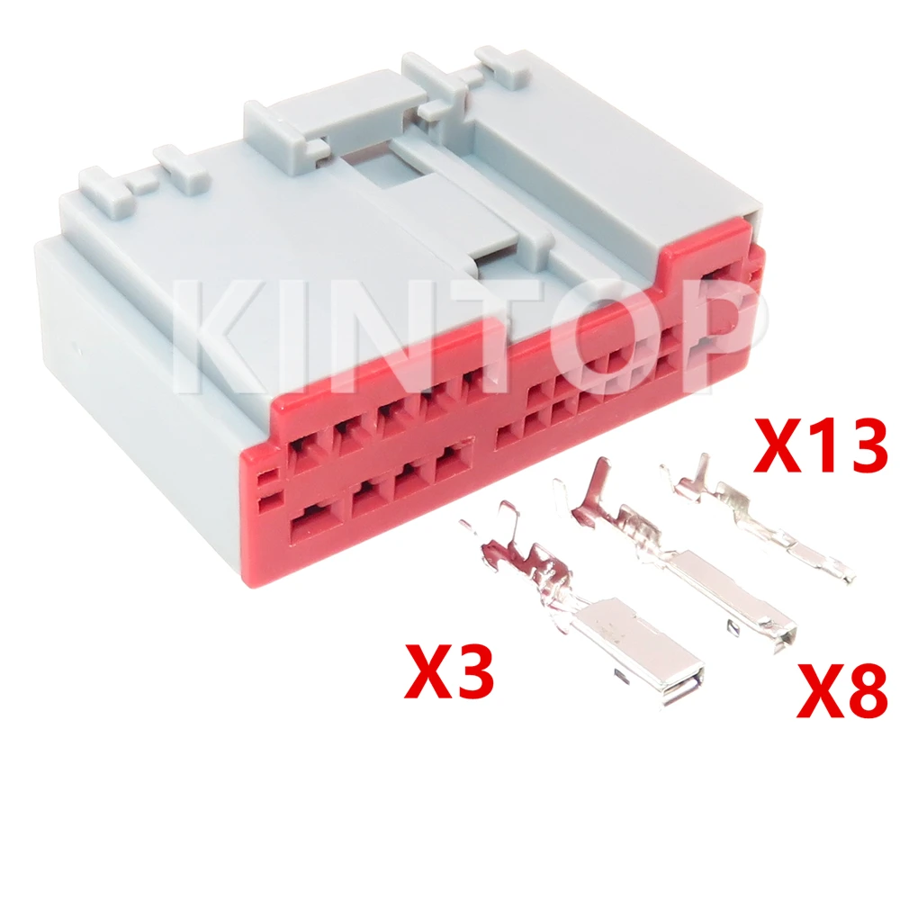 

1 Set 24 Pins Auto Accessories Car Socket AC Assembly 307001244 Automotive Electric Wire Unsealed Composite Connector