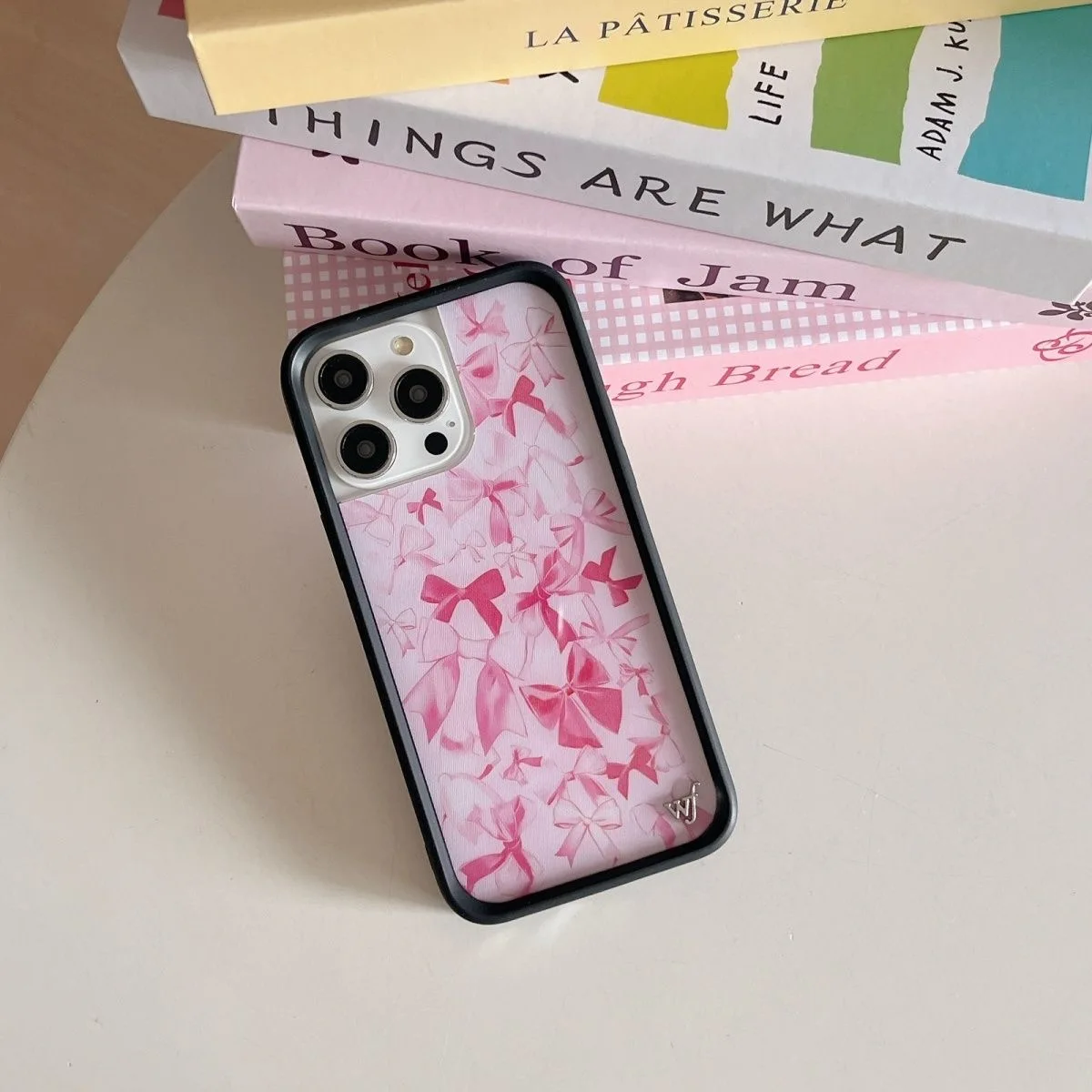 Hot Wildflower Luxury 3D Pink Heels High Girls Bow Phone Case For iPhone 15 14 13 12 Pro Max 16 Pro WF Cartoon Cute Rabbit Cover