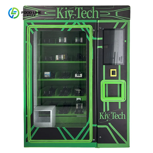 مجموعة آلات البيع الكبيرة/الطعام/المشروبات/آلة بيع المصاعد مع وحدة تبريد ونظام دفع مختلف