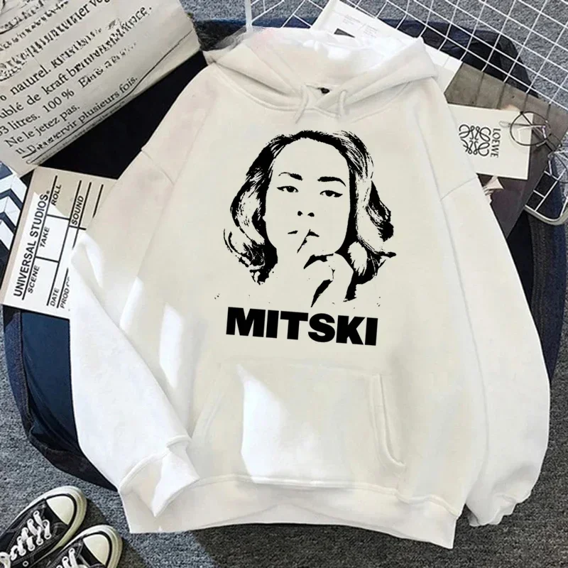 2024 Mitski enterrado Me in Makeout Creek jersey estampado para hombres eres mi novia ropa de calle Unisex moda Casual sudadera