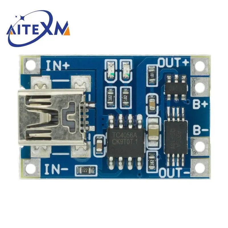 Type-c / Micro USB 5V 1A 18650 TP4056 moduł ładowarki baterii litowej płytka ładująca z ochroną podwójne funkcje chroń płytę