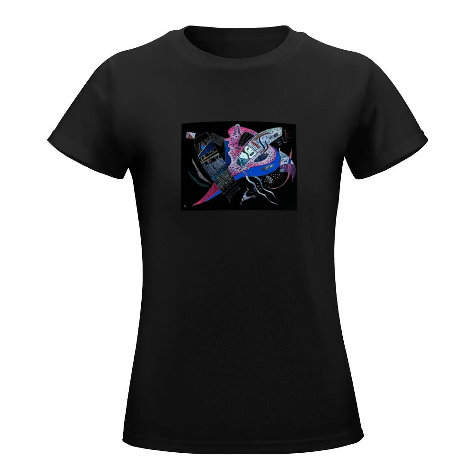 Kandinsky Expressionism Wassily Kandinsky Exhibition Art T-Shirt Blouse new edition heavyweights t-shirt dress for Women sexy