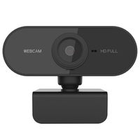 HD 1080P Webcam Computer PC Web Camera With Microphone Rotate Camera For Live Broadcast Video Calling Conference Work