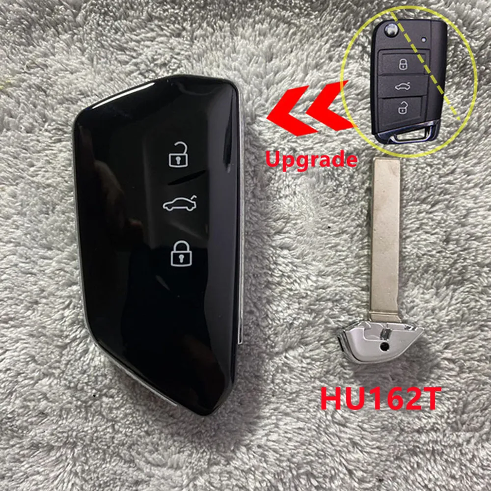Upgrade Auto Schlüssel Shell für VW für Volkswagen Golf MK8 Polo Tuguan für Skoda Superb Octavia SEAT MQB Flip Upgrade Karte HU66 HU162T – Detail 3