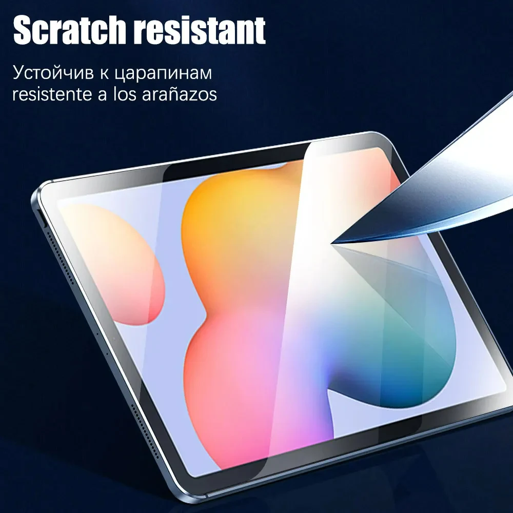 For Samsung Galaxy Tab S6 Lite S7 FE S8 S9 FE Plus A8 A9 Plus Screen 9H HD Tempered Glass Film Protector Anti Scratch Full Cover image 3