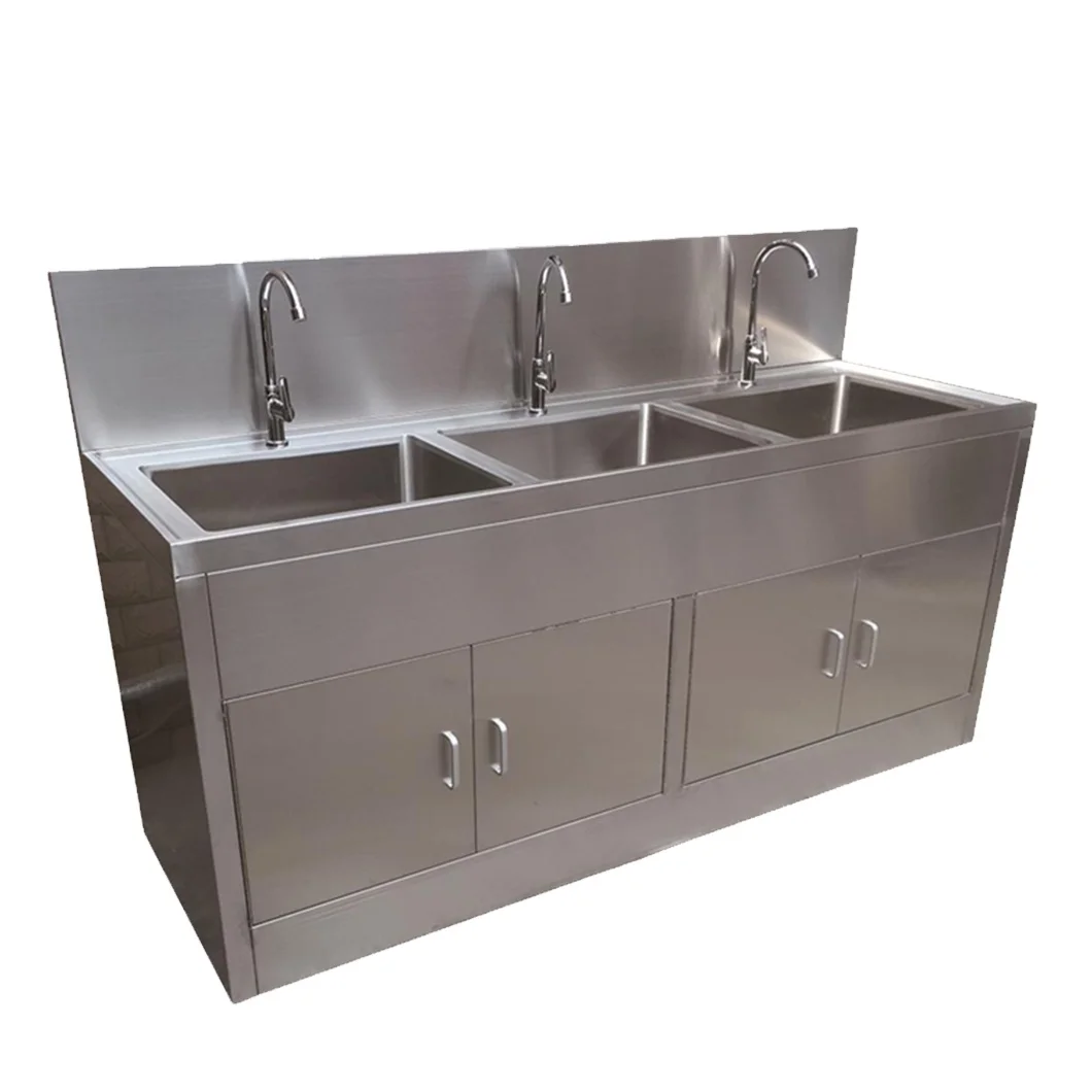 

304 Stainless Steel Medical Wash Basin Hospital Sink for Cleaning Instrument