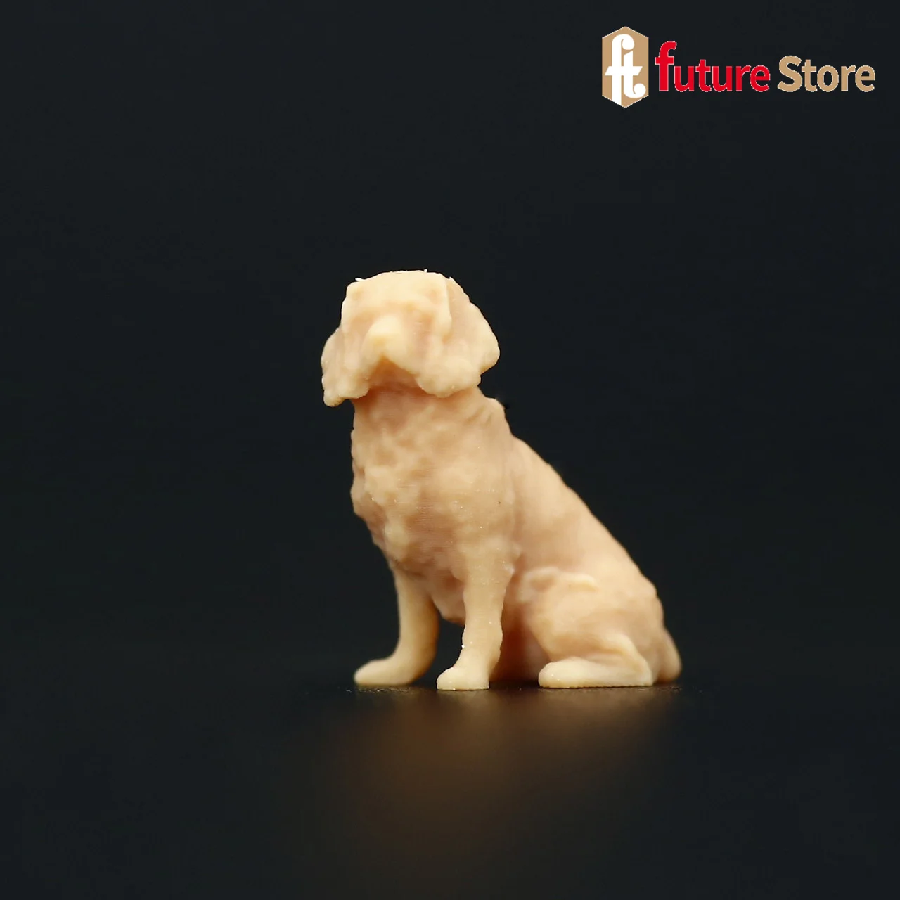 A277 1/87 1/64 1/43 Cute Dog Puppy Miniatures Figures Creative Scene Props Diorama Model For Cars Toys Micro Photography Collect