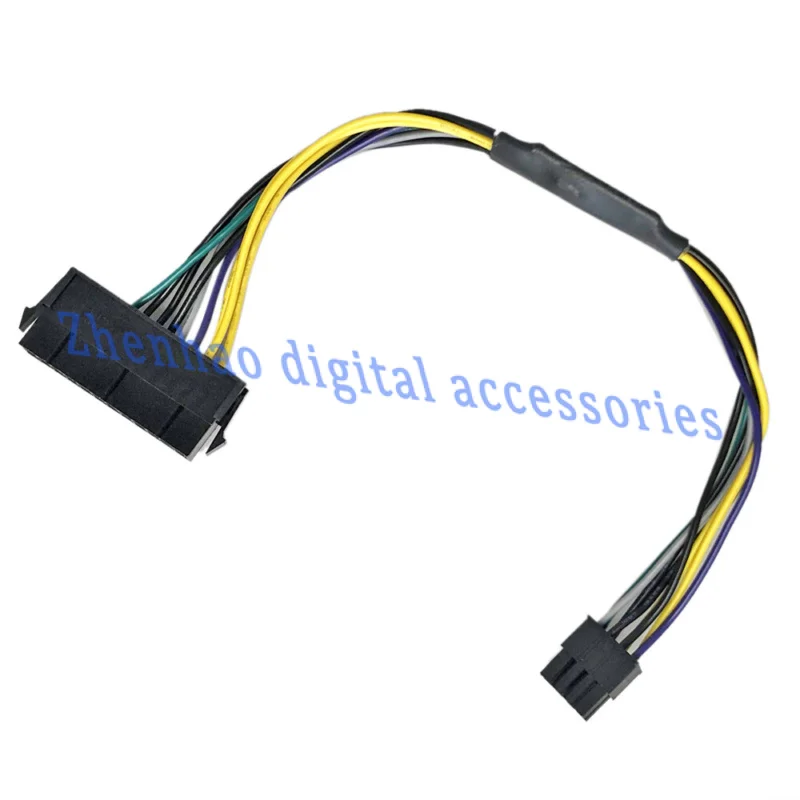 30CM 24-Pin to 8-Pin 18AWG ATX Power Supply Adapter Cable for Dell Computers