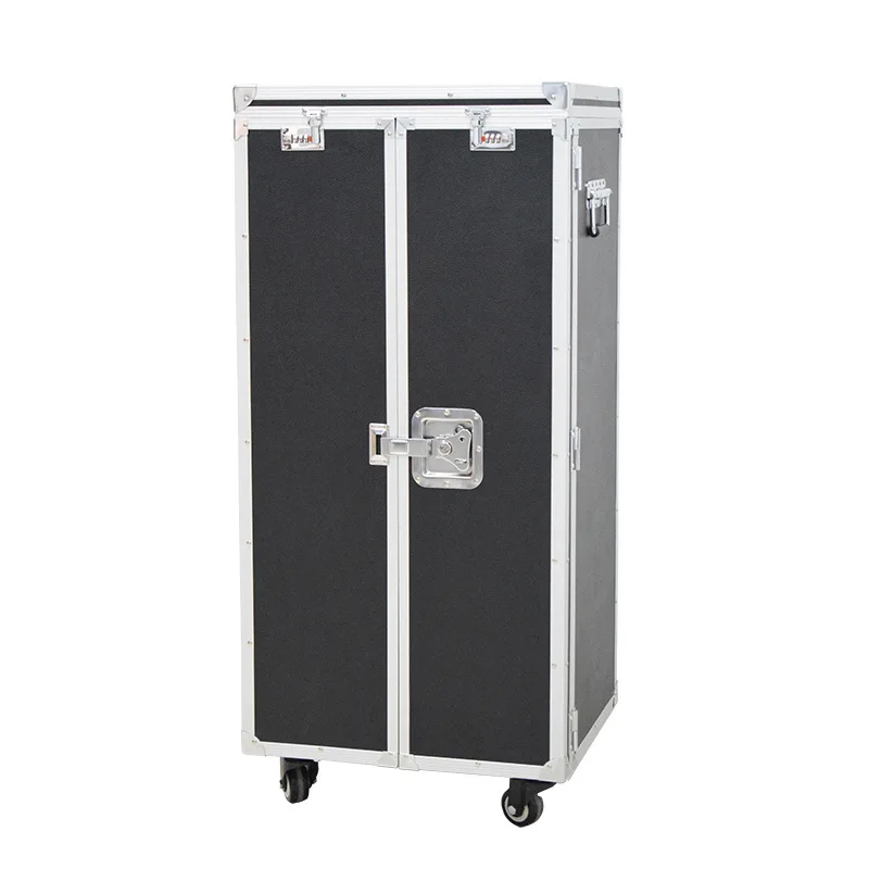 Jewelry display cabinet, multi-plate jewelry box, multi-layer portable aluminum alloy aluminum box, aluminum box storage box
