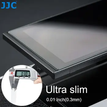 JJC ultratenké tvrzené sklo pro fotoaparáty Sony A6600 A6400 A6300 A6100 A6000 A5000 LCD displej 8 nejlepší prodej LCD polarizační film - №4