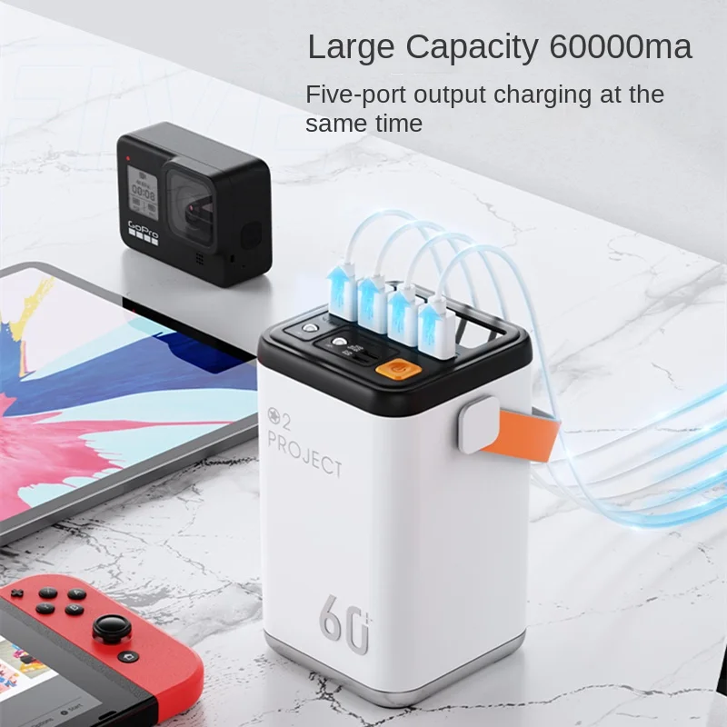 60000mAh 100000mah power bank, 40W super schnelle ladung, outdoor 220v mobile notfall backup-stromversorgung, ultra-große kapazität