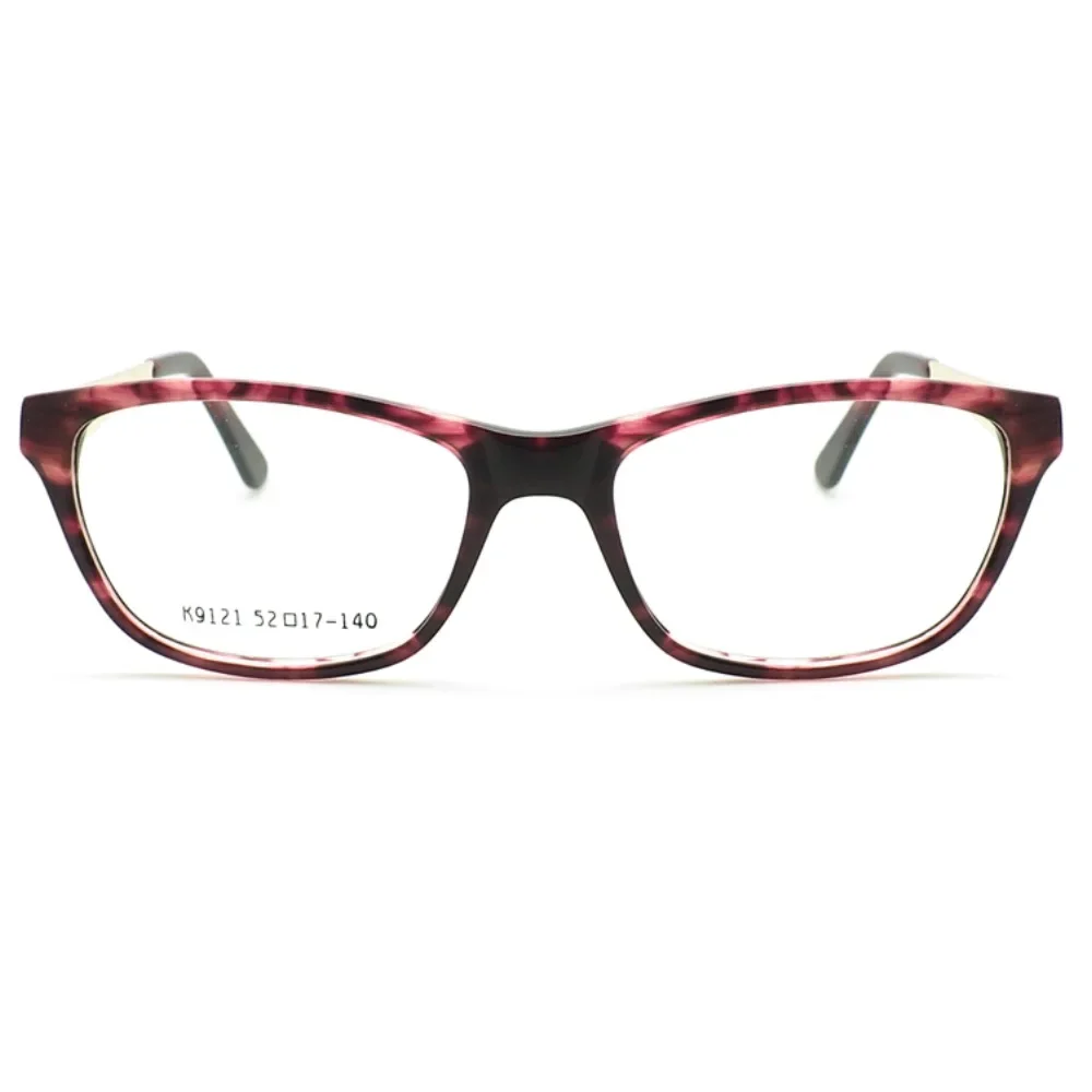 Women Cat Eye Eyeglasses Frames Female Optical Glasses Frames Butterfly Eyewear Prescription Spectacles Retro Modern Red Eyewear