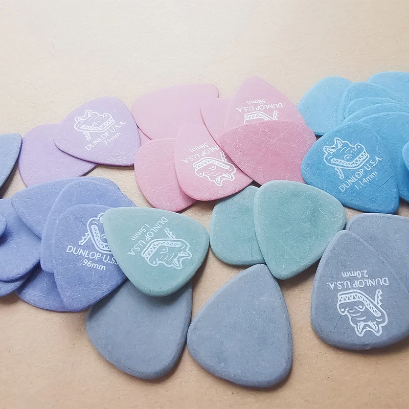 Dunlop Guitar Picks GATOR GRIP Pick Vintage Plectrum 0.58/0.71/0.96/1.14/1.50/2.0 mm Guitar Accessories