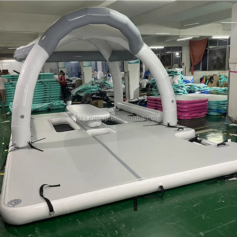 

Высококачественная надувная плавающая палатка для отдыха в аквапарке в продаже