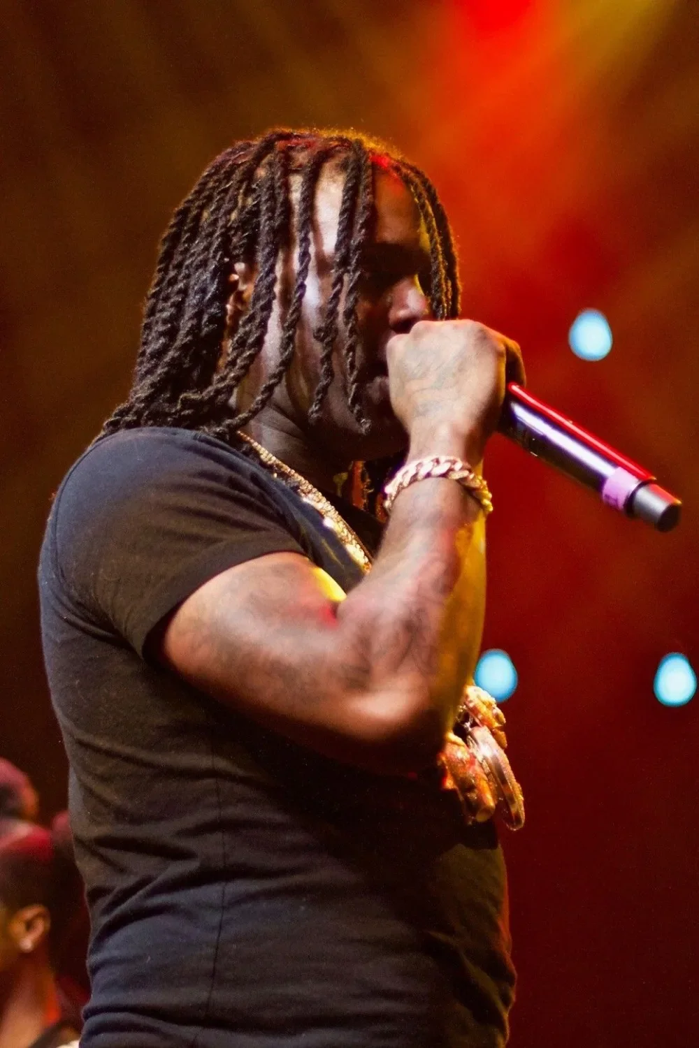 Home Decor Chief Keef Hot Rapper-Silk Art Poster Wall Sicker Decoration Gift